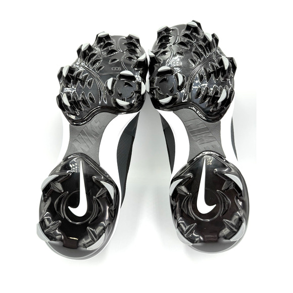 Nike Force Trout 9 Pro MCS Black White Baseball Cleats FB2908-001 Mens Size 10.5 - Picture 5 of 8